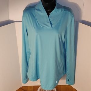 Old Navy Active Light Blue Long Sleeve Shirt
